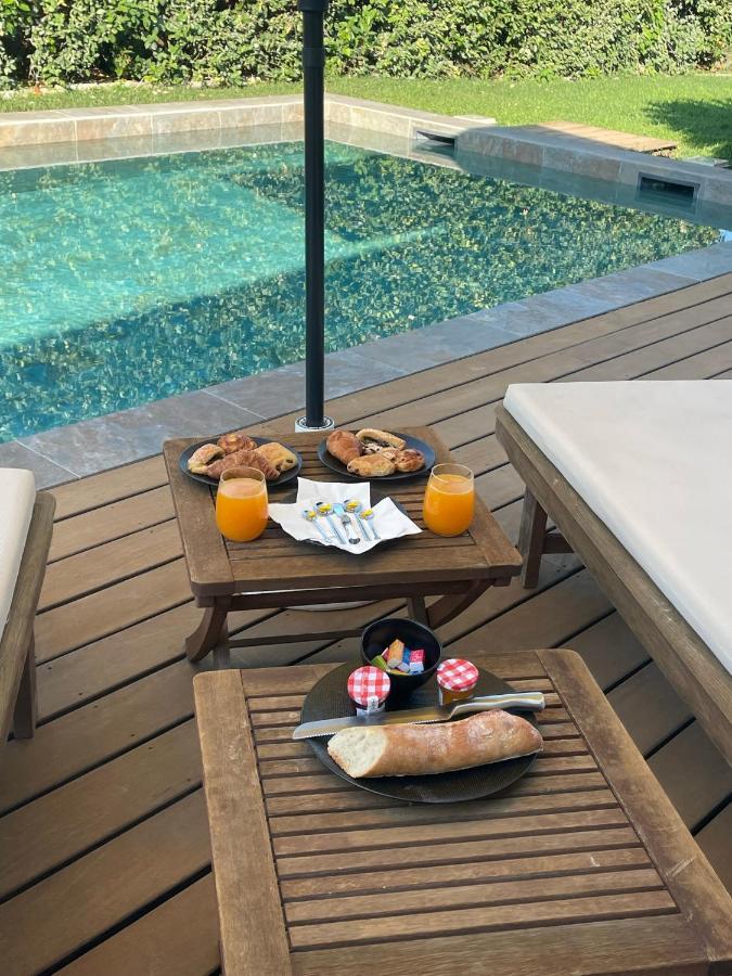Chambre Luxe Dans Villa De Standing Avec Piscine, Acces Discret Et Independant, Terrasse Arboree Et Parking Prive Ла-Валетт-дю-Вар Екстер'єр фото